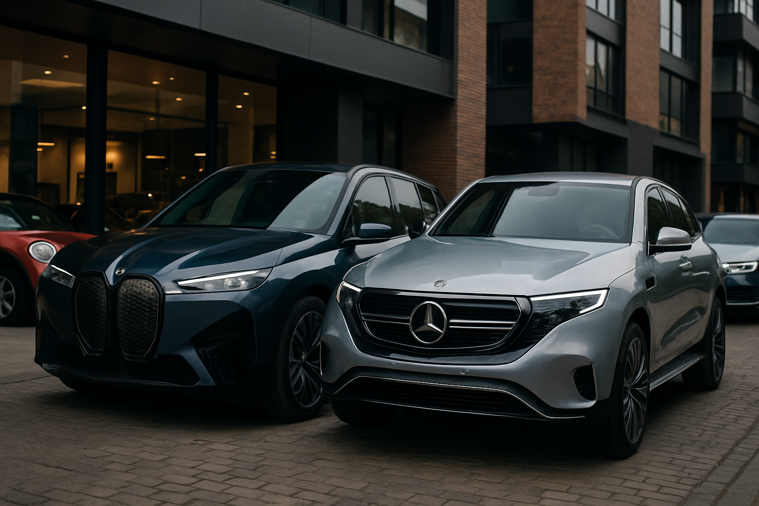 BMW iX vs Mercedes EQC usado: ¿Cuál eléctrico premium elegir en Bogotá?